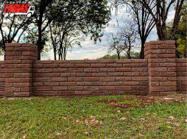 Muro Com Pedra Gres 01